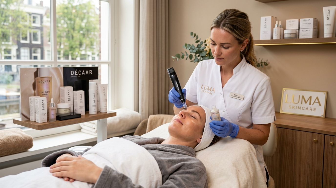 Microneedling Pigment & Glow behandeling bij Luma Skincare