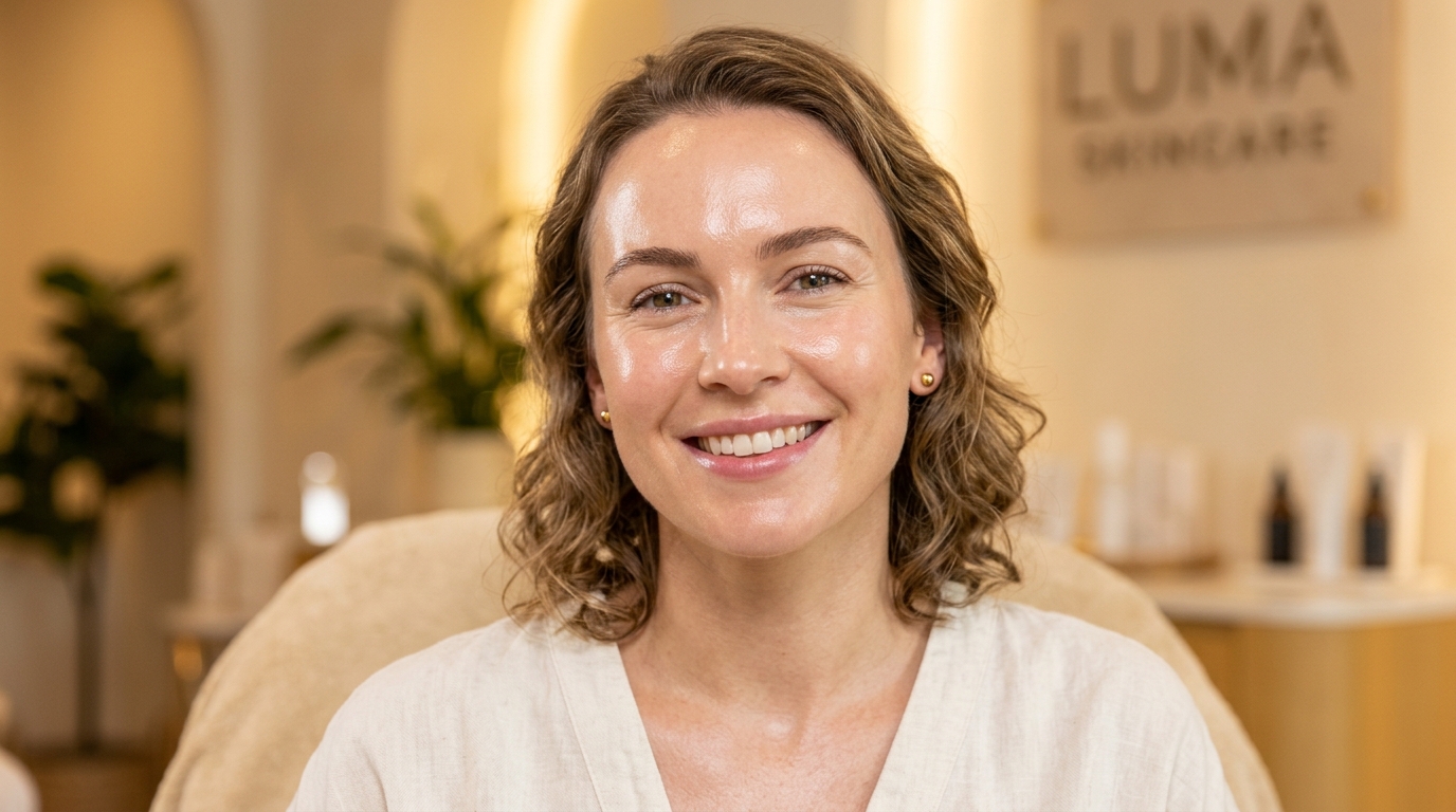 Stralende huid na Oxygen Treatment