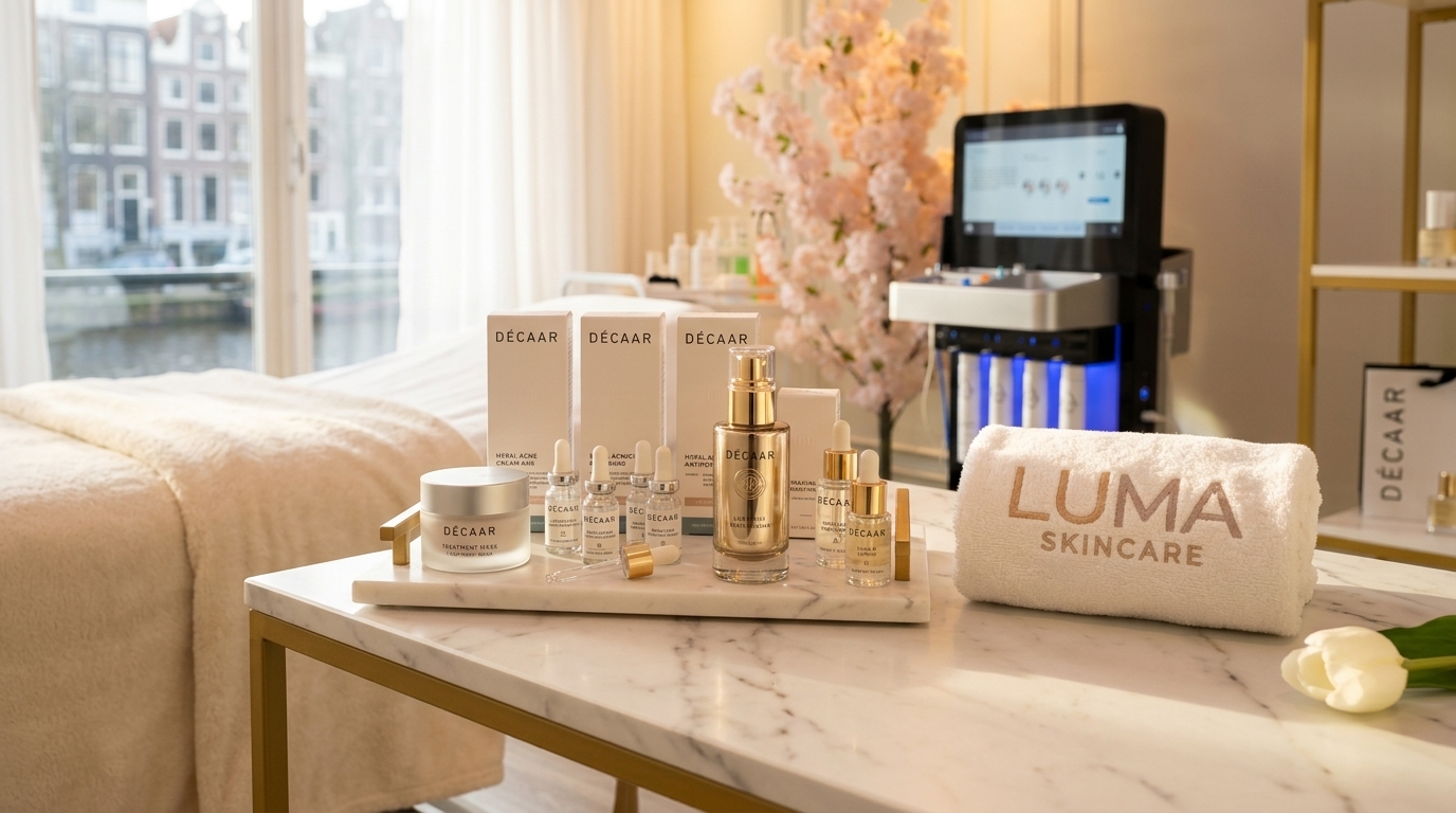 Behandelruimte van Luma Skincare